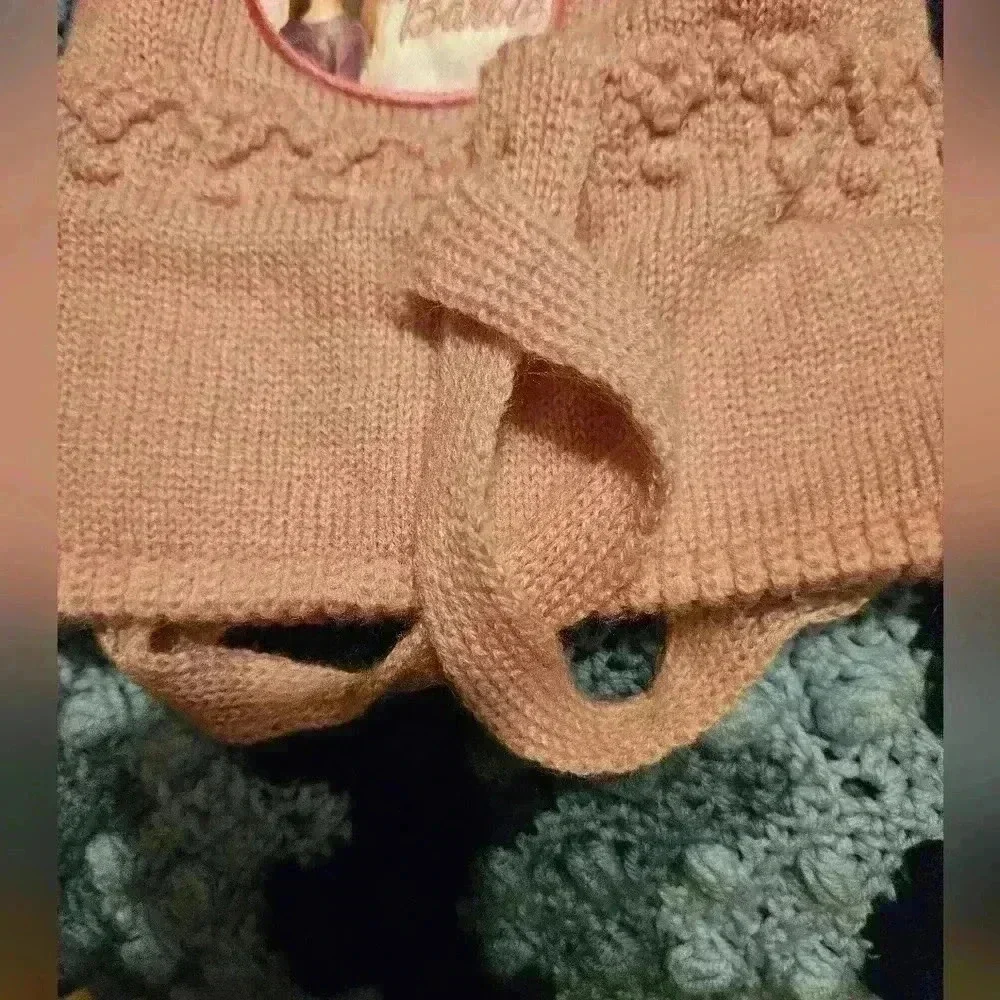 Girls vintage barbie toboggan!